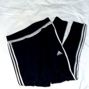 Adidas 3 stripe warm-up pants